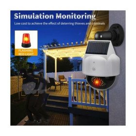 مصباح الطاقة الشمسية على شكل كميرا مراقبة-Projecteur Mural Solaire Avec Détecteur De Mouvement [CLONE]