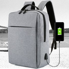 الحقيبة الذكية مع ميزة شحن الهاتف-Sac À Dos Cartable Multifonction Usb