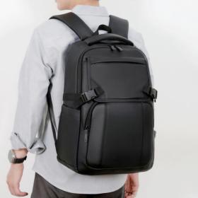 Sac à Dos Urbain pour Hommes Solide et Confortable 26003 Noir – حقيبة ظهر رجالية