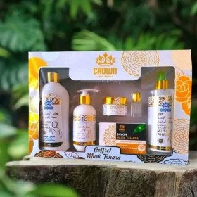 مجموعة مسك الطهارة للعناية بالجسم والبشرة-1 Coffret musk Tahara 6 en